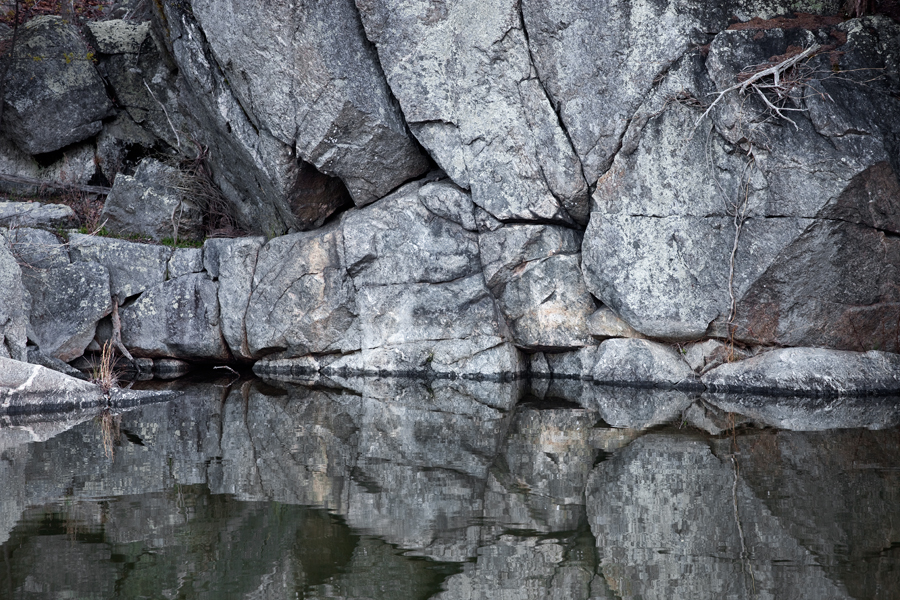 Widewater, Rocks and Reflections