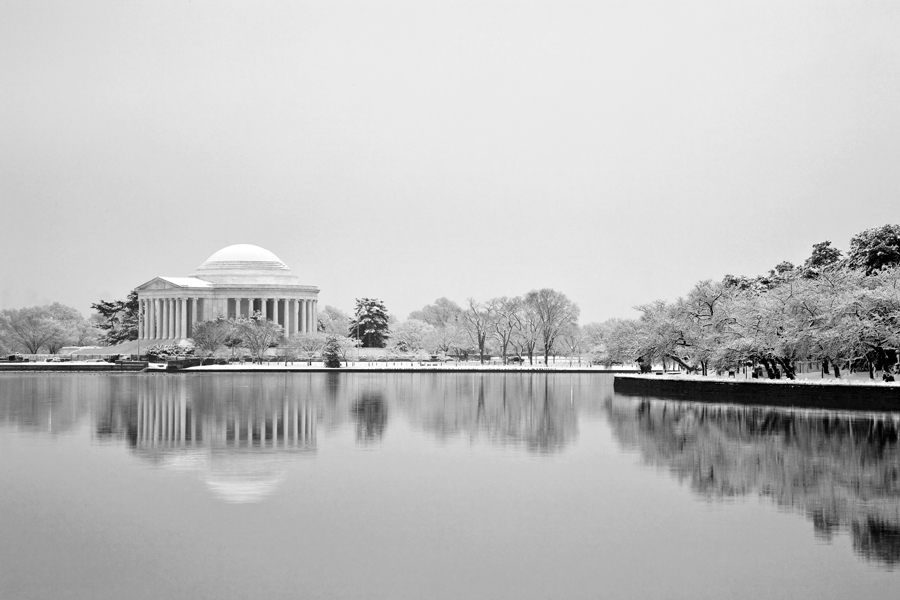 Jefferson Memorial, February Morning