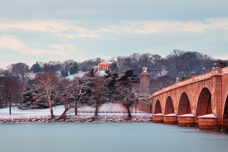 Memorial Bridge, January Morning