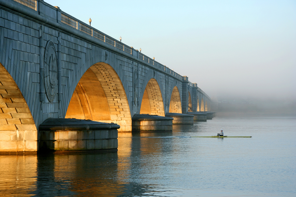 Memorial Bridge, January Morning