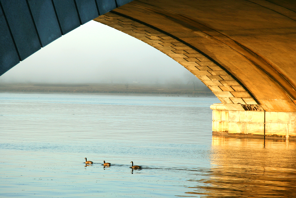 Memorial Bridge, January Morning