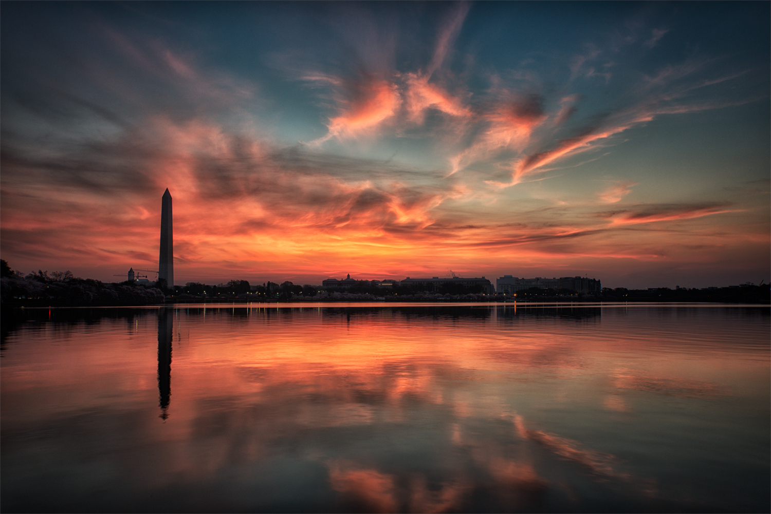 Tidal Basin, April Sunrise