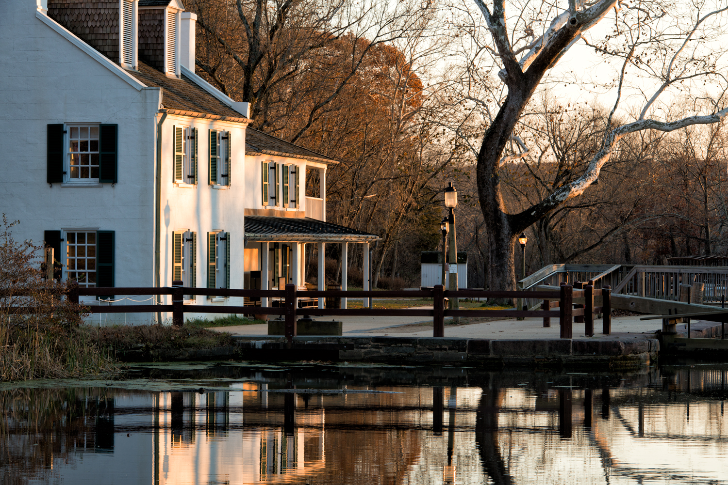 Great Falls Tavern, November Afternoon