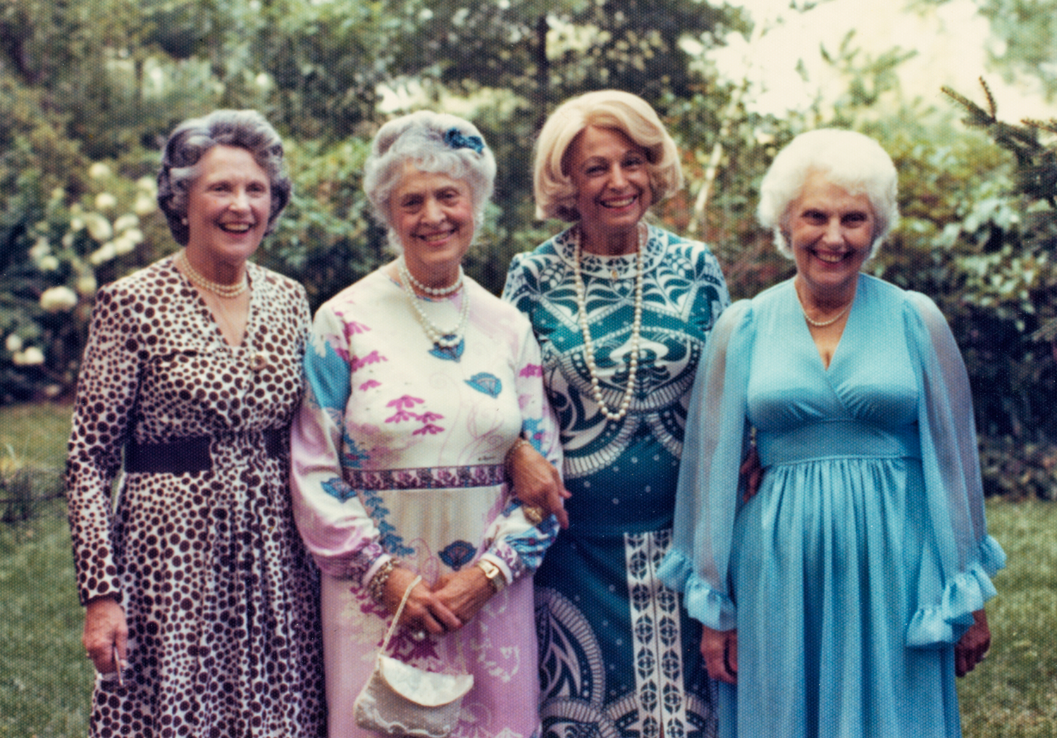 The Gottlieb Sisters in 1976: Florence, Irene, Kathryn, Isabel