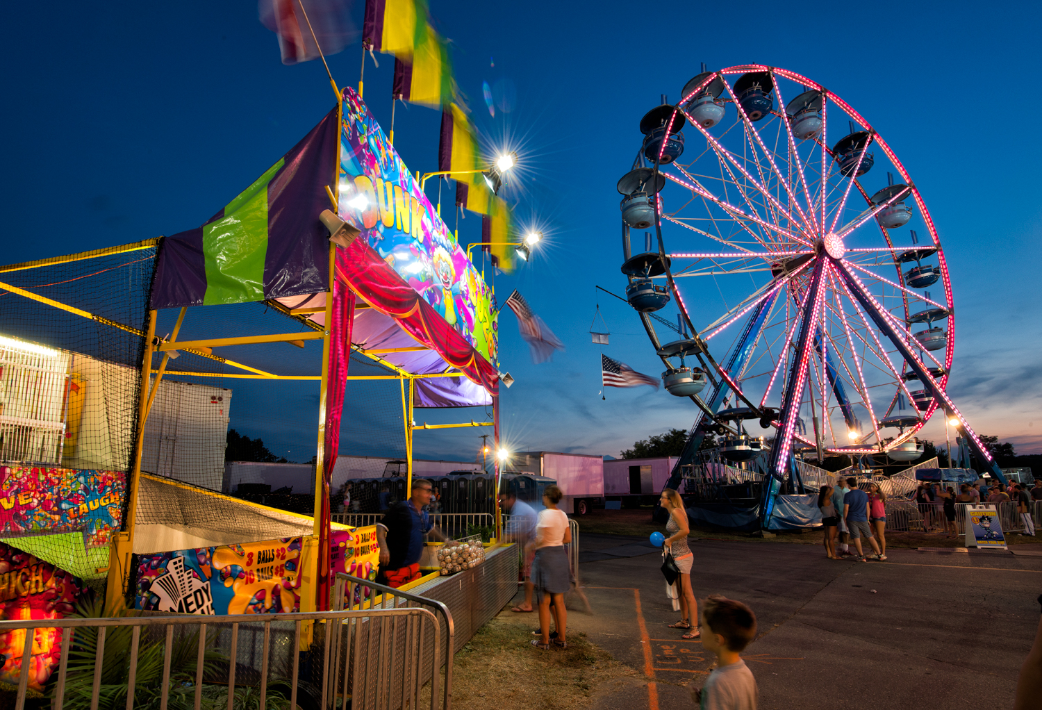 Montgomery County Fair, August Evening