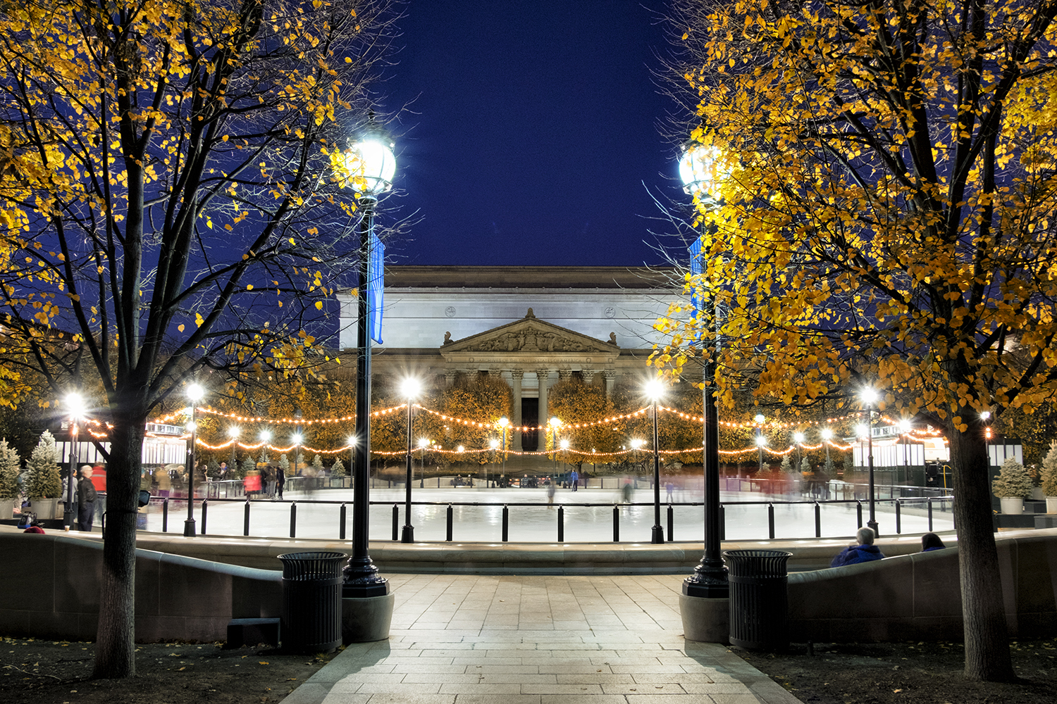 November Evening on the Mall 