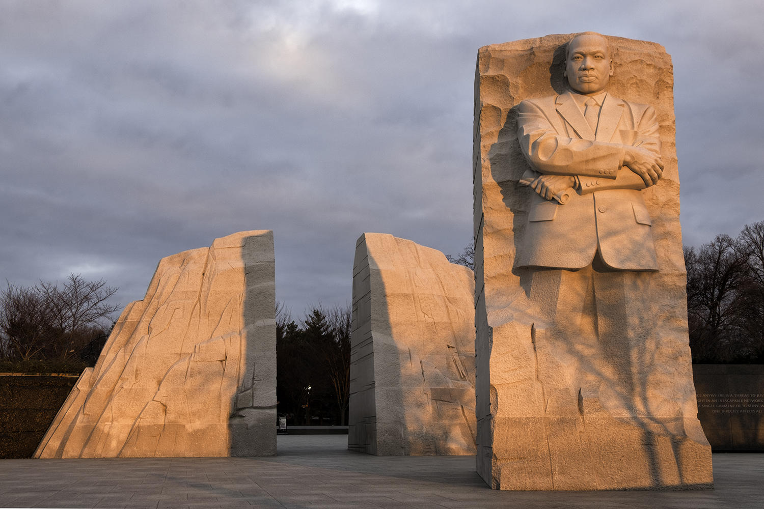 December Morning at the MLK Memorial 