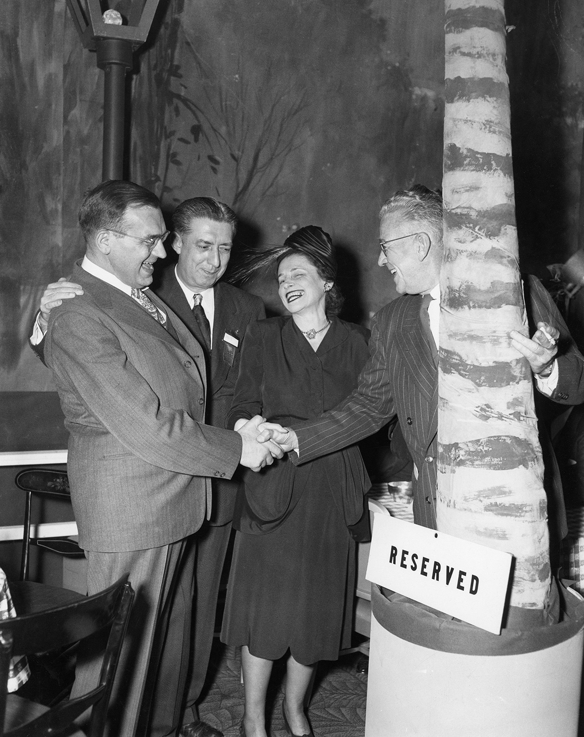 Sylvia at the 1947 Beer Distributor's convention