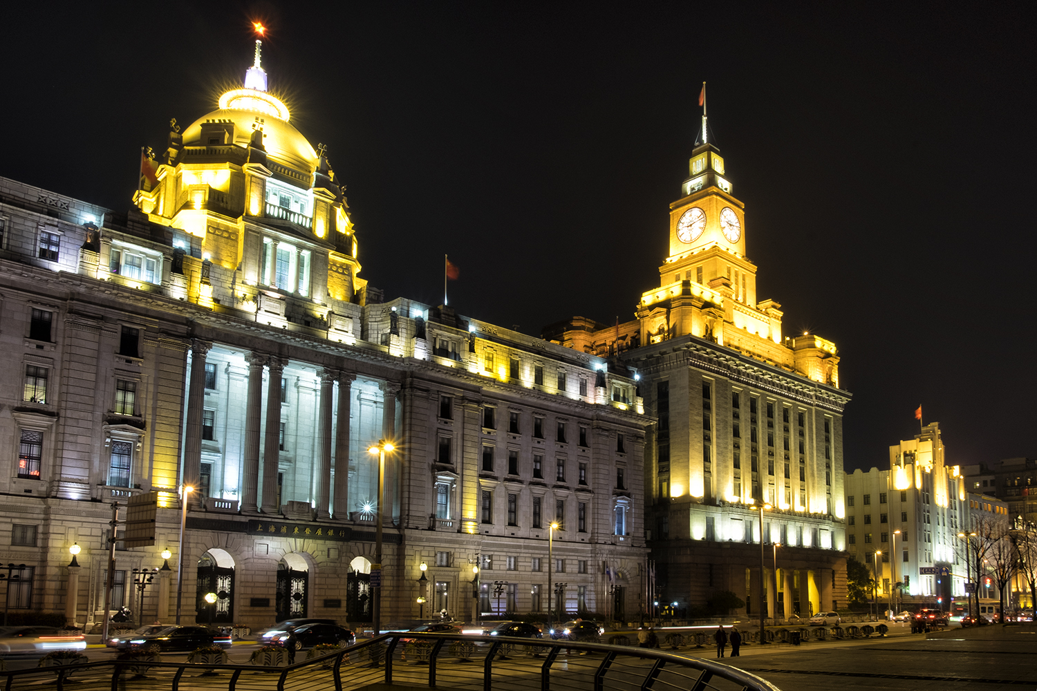 March Evening on the Bund, Shanghai