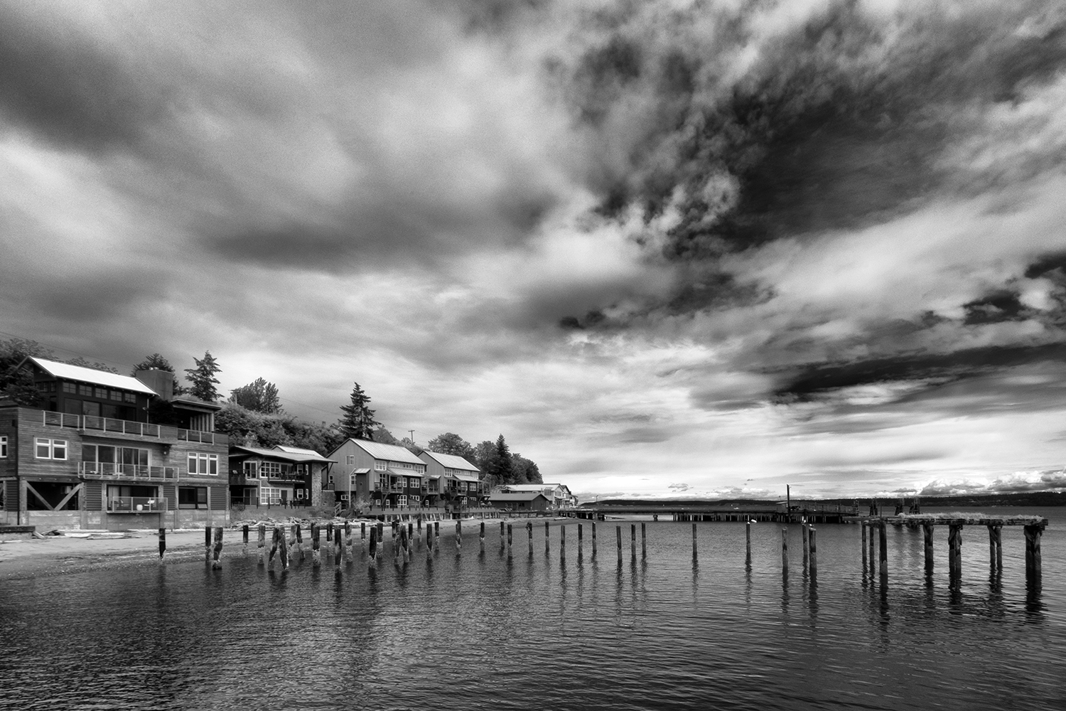 Langley Harbor, July Morning