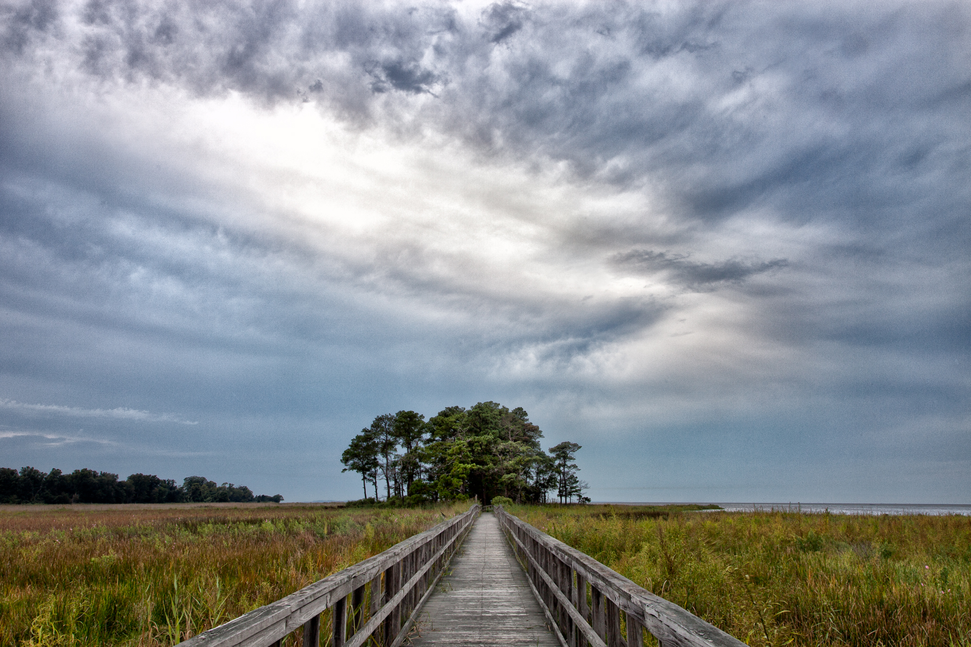 Eastern Neck Wildlife Refuge, September Morning, Stormy Weather 2015