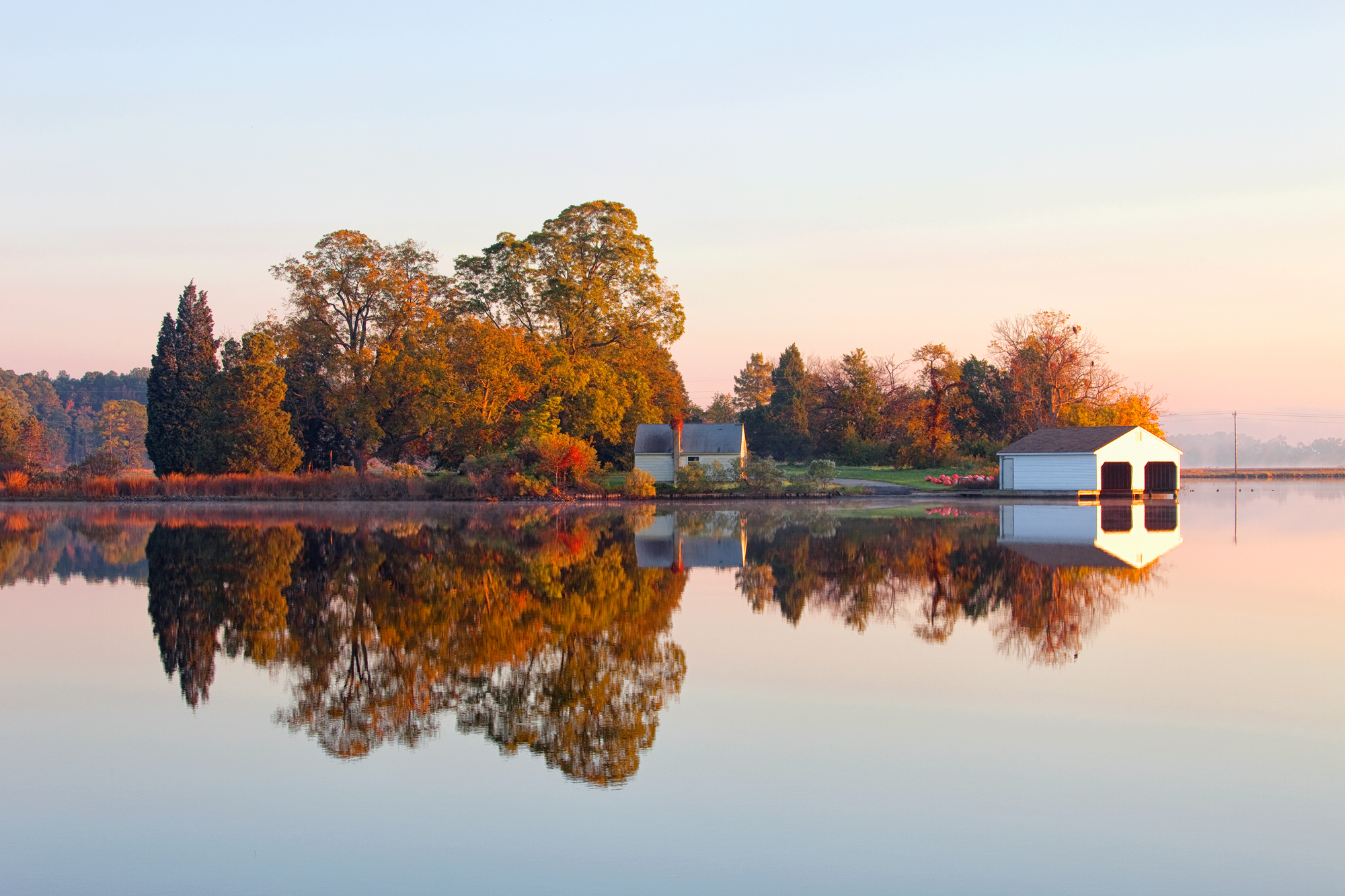 Dorchester County, October Morning, Water Works 2015