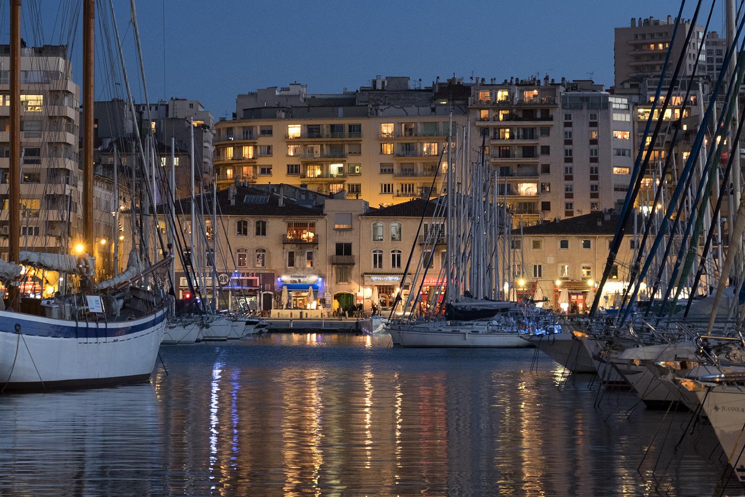 Old Port of Marseille, October Evening