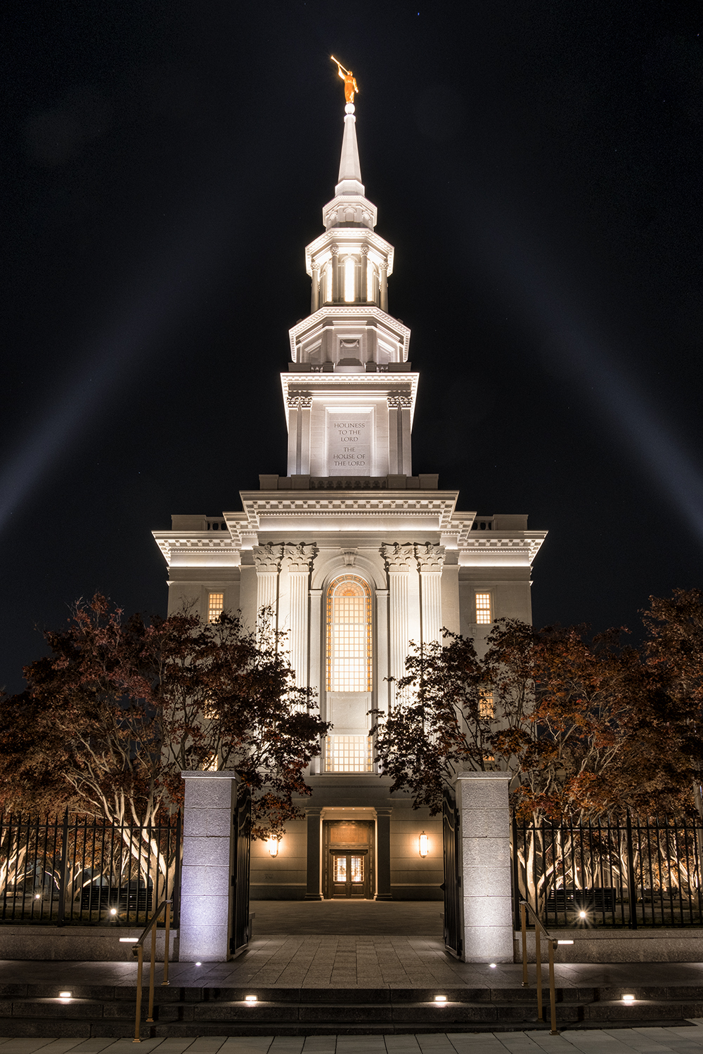 Philadelphia Mormon Church, November Evening