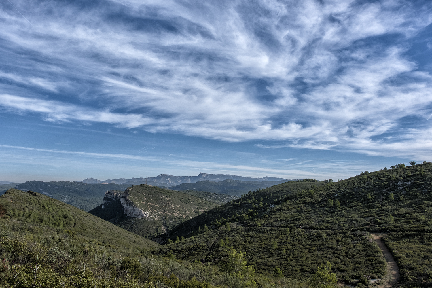 Hills of Provence, October Morning