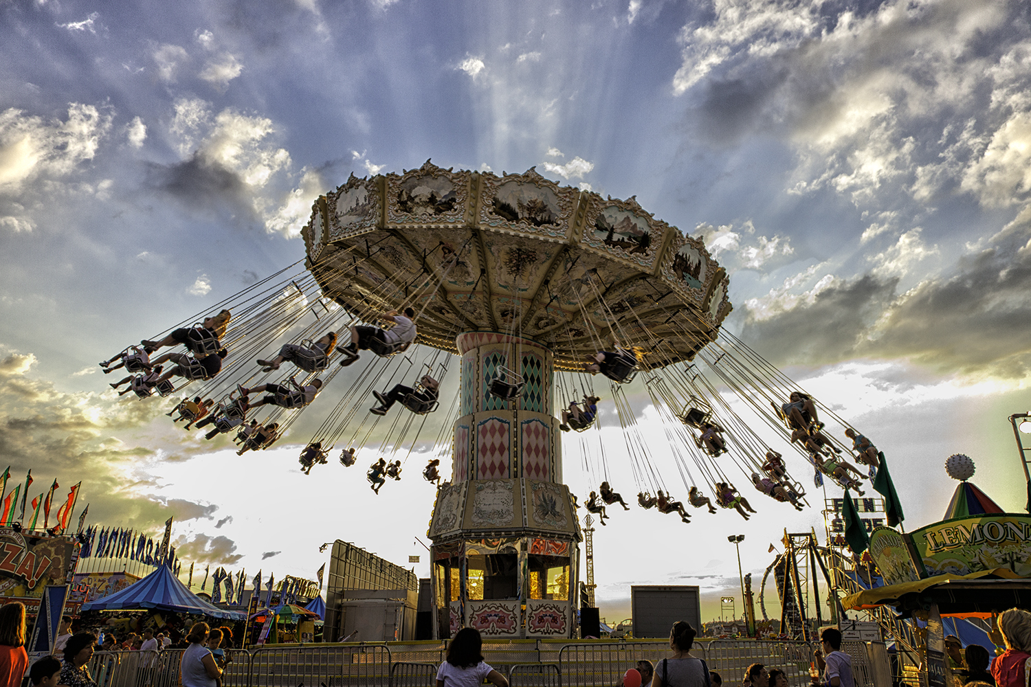 Montgomery County Fair, August Evening