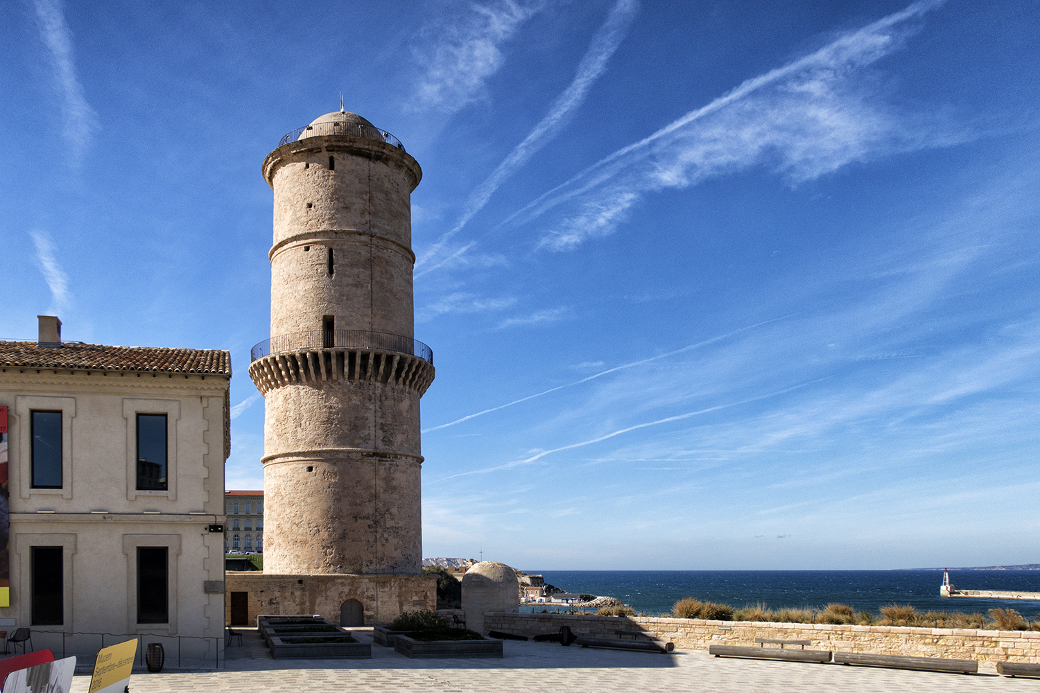 Fort St. Jean, Marseille, October Morning