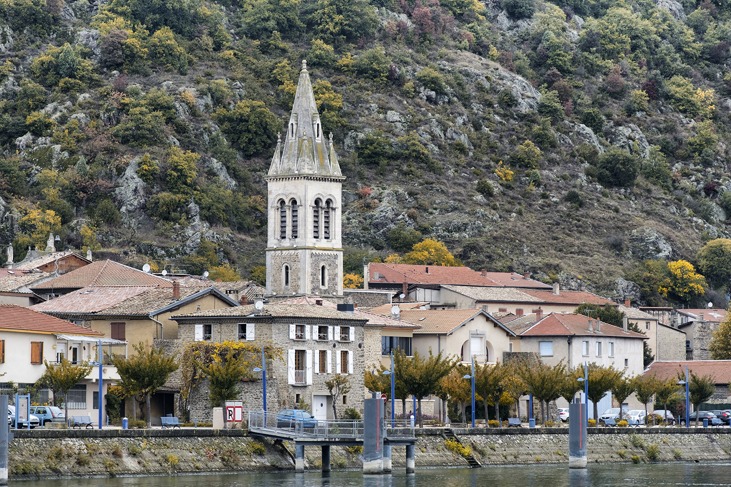 Andance, France, October Afternoon