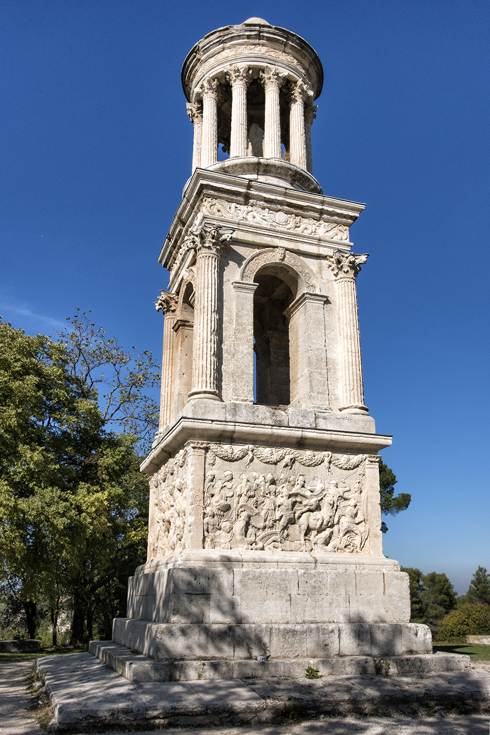 Ruins of Glanum, France, October Morning