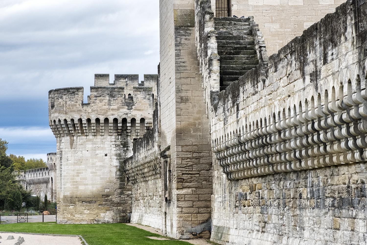 Avignon, France, October Morning