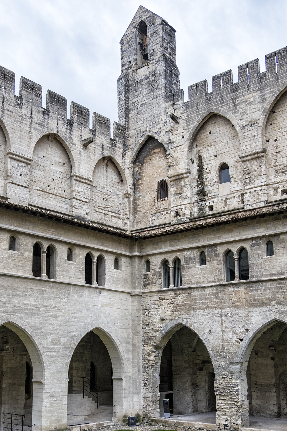 Papal Palace, Avignon, October Morning