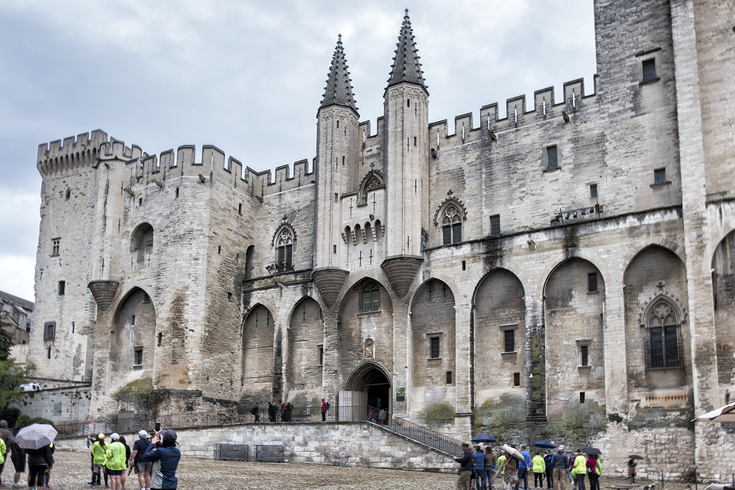 Papal Palace, Avignon, October Morning