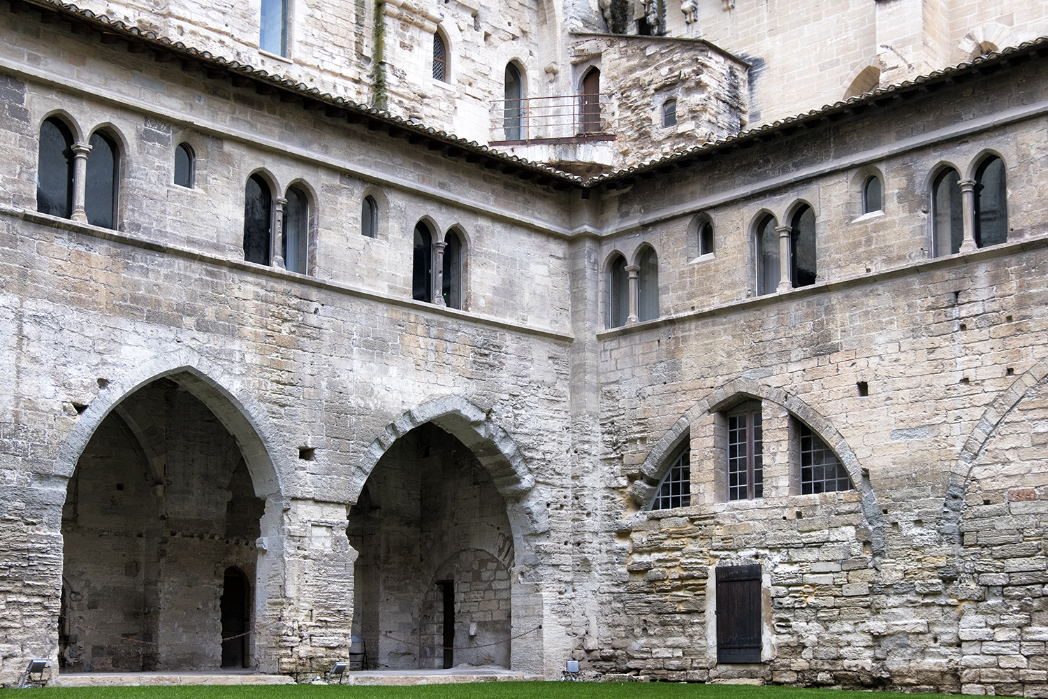 Papal Palace, Avignon, October Morning