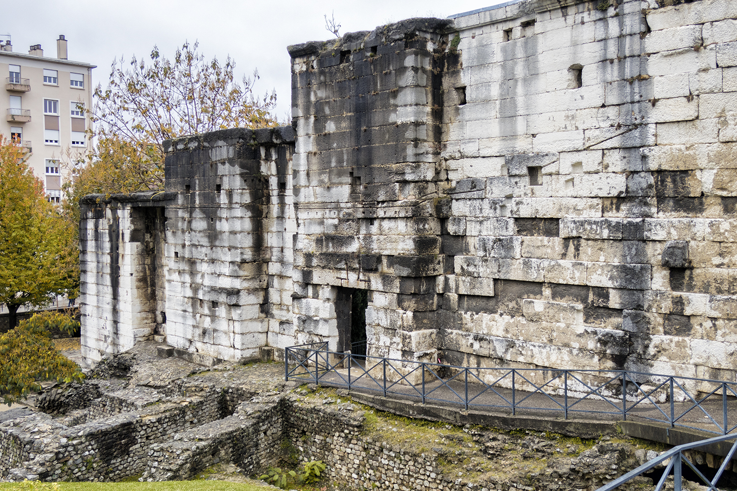 Roman Ruins, Vienne, France, October Morning