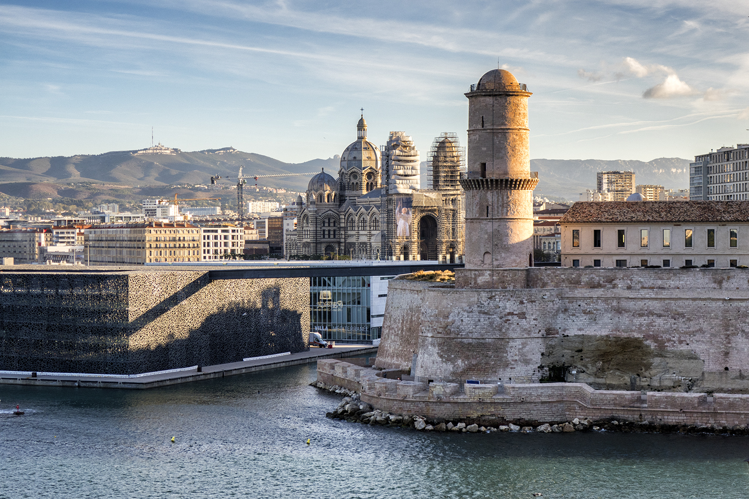 Fort St. Jean, Marseille, October Morning