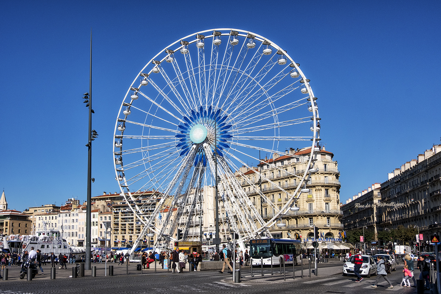 The Old Port, Marseille, October Morning