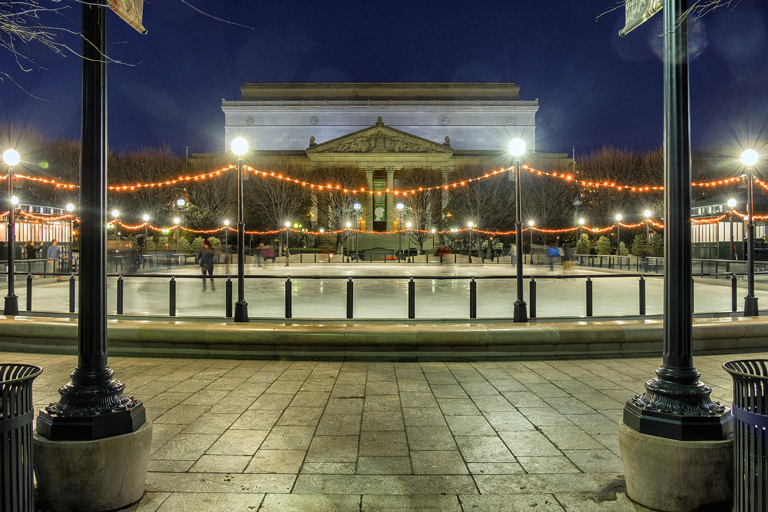 Sculpture Garden, December Evening