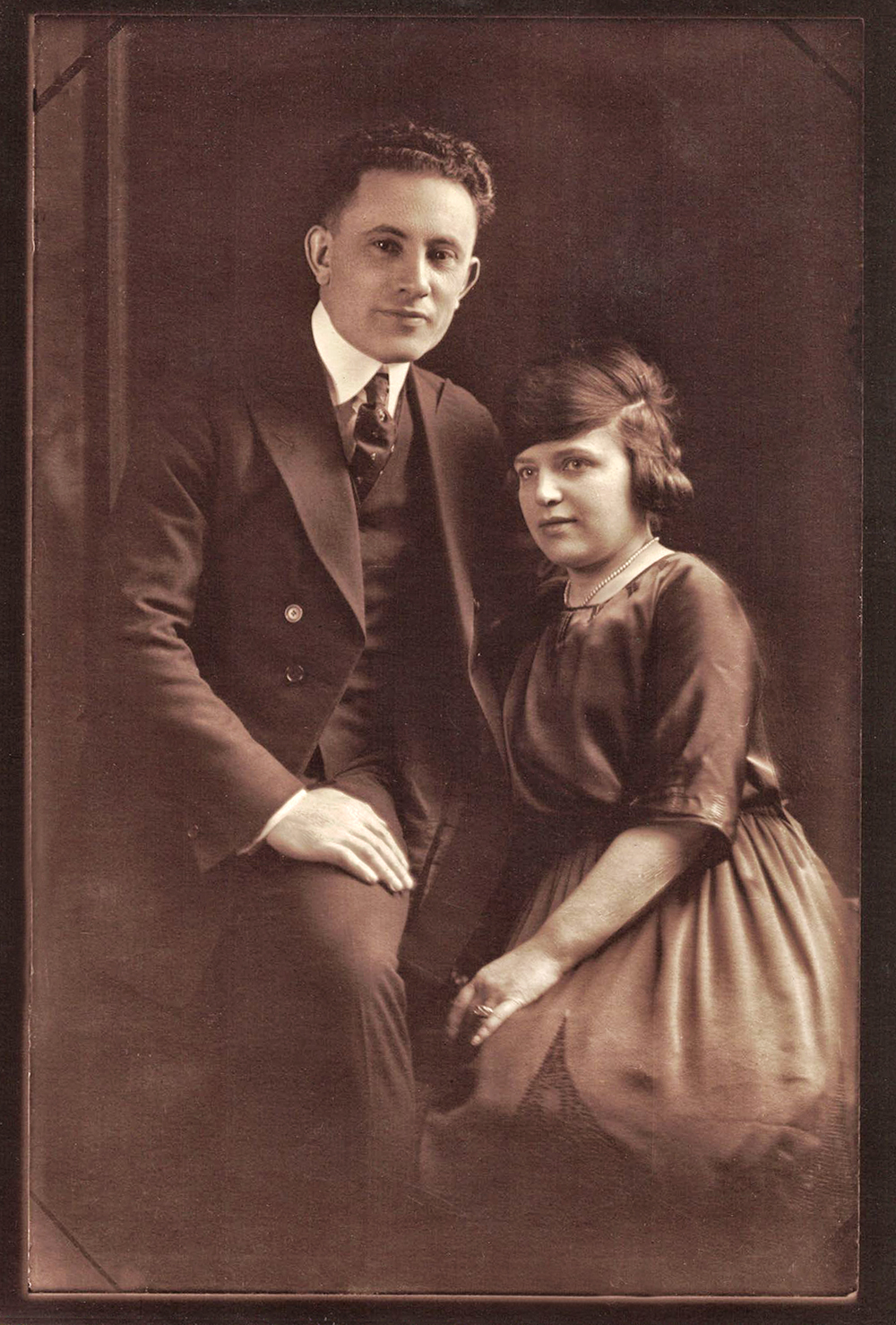 Celia Lazarus Guberman and Leo Guberman