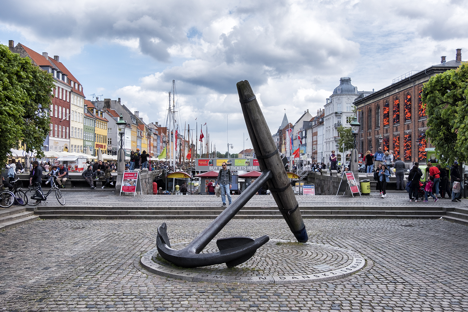 The Memorial Anchor, Nyhavn, Copenhagen
