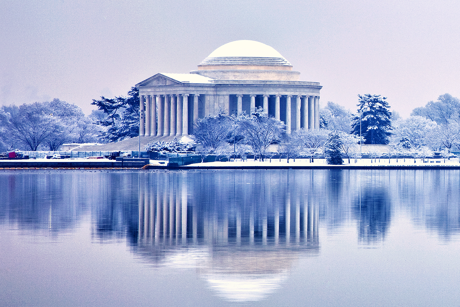 Jefferson Memorial, February Morning