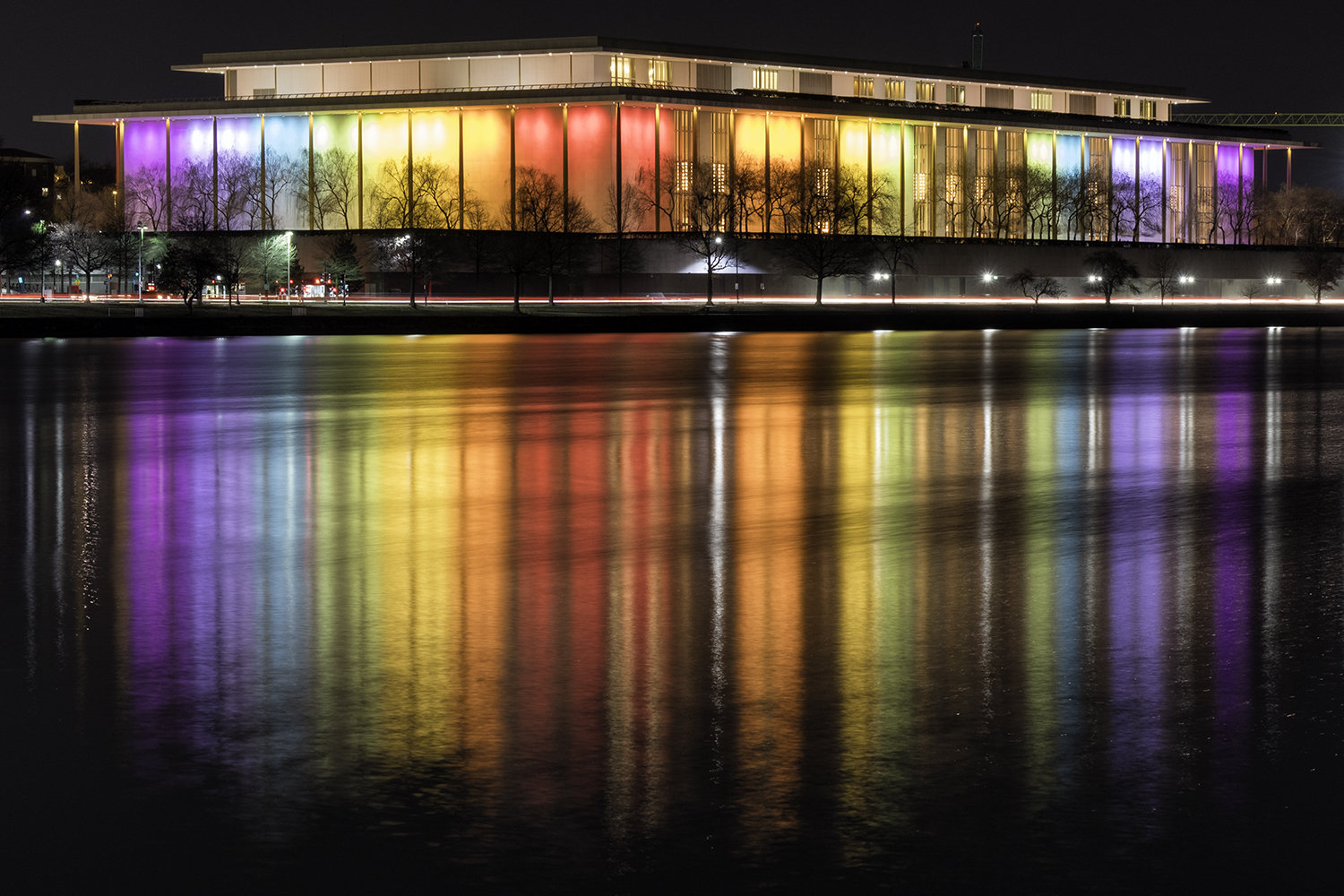 Kennedy Center, December Evening