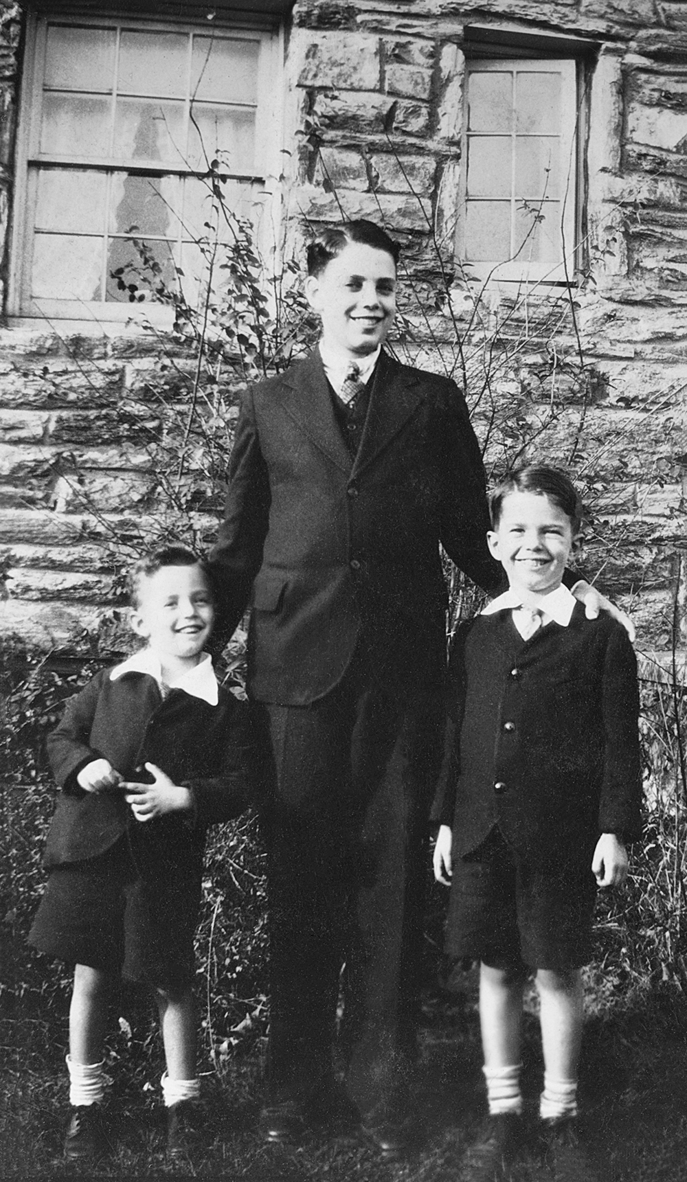 Richard, Buddy and Doug, 1934