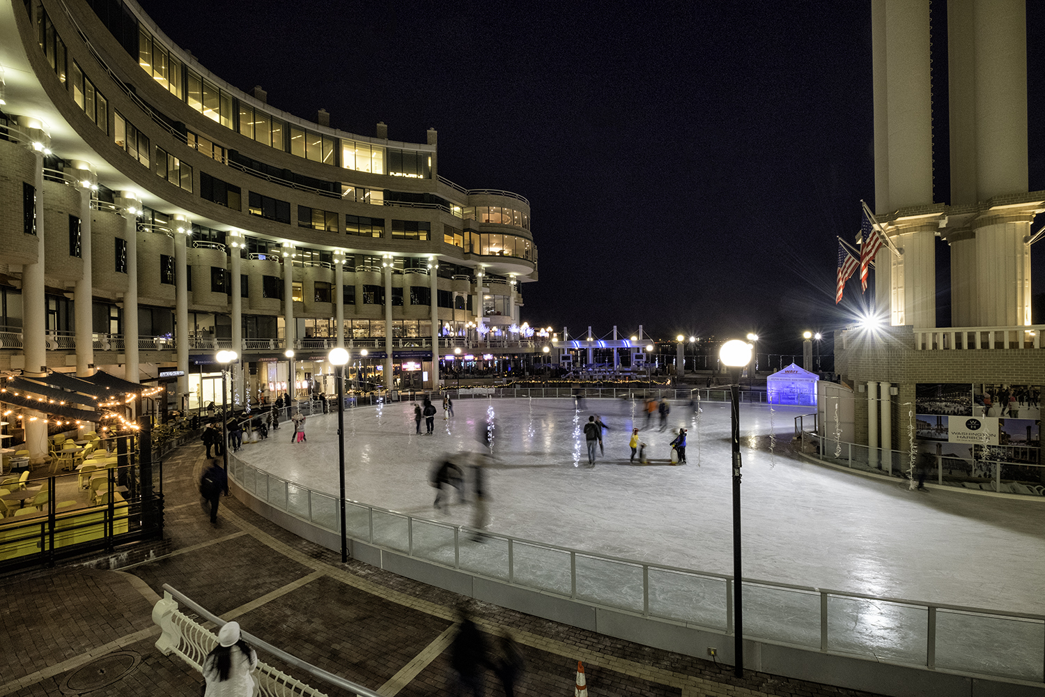 Washington Harbor, January Evening