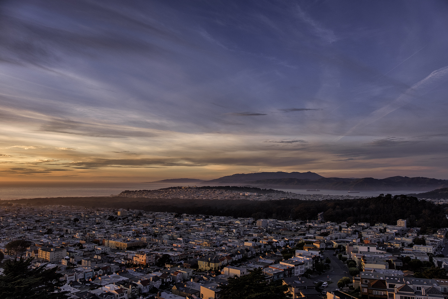 San Francisco, January Evening