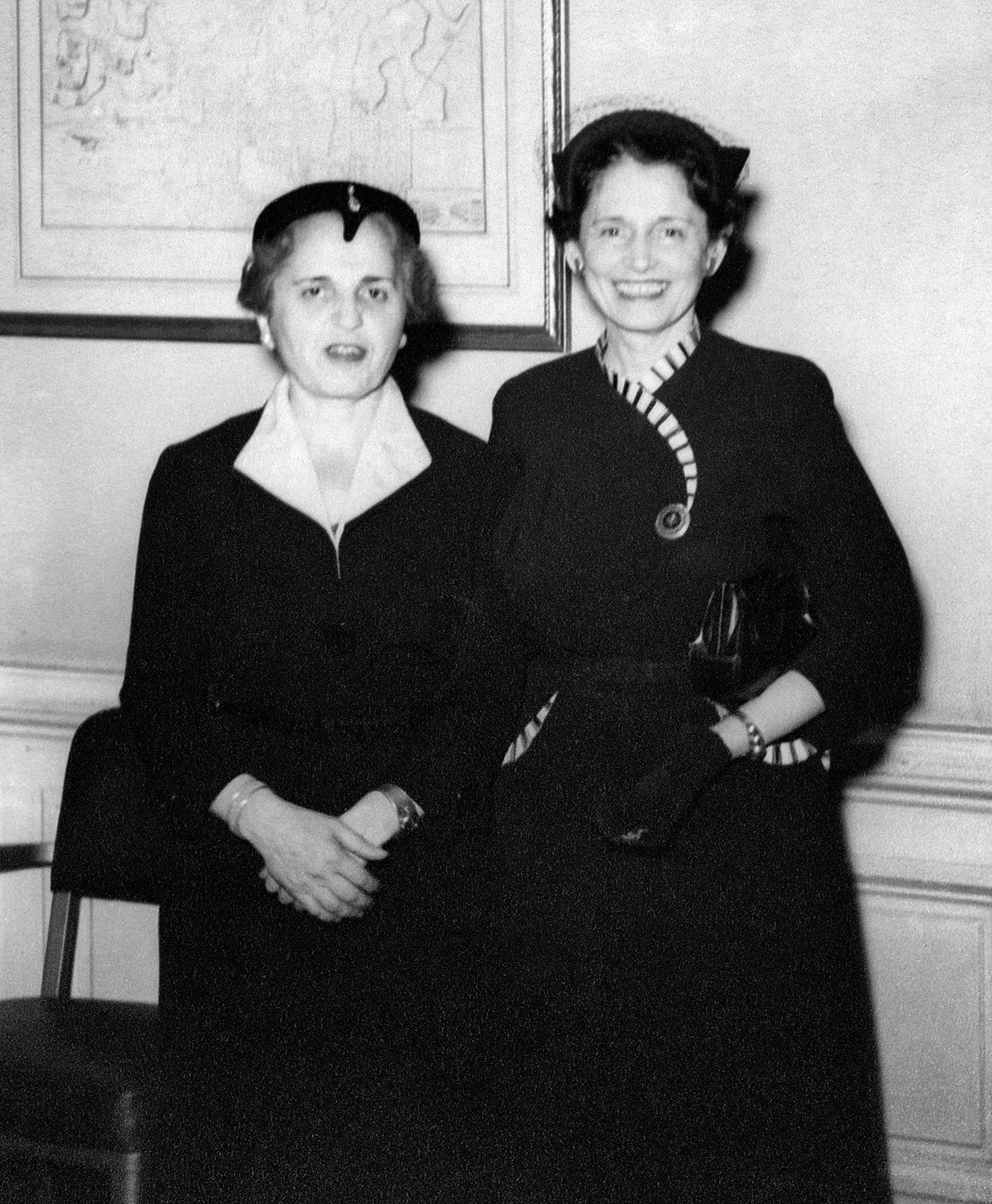 Esther Lazarus and Sylvia Adalman