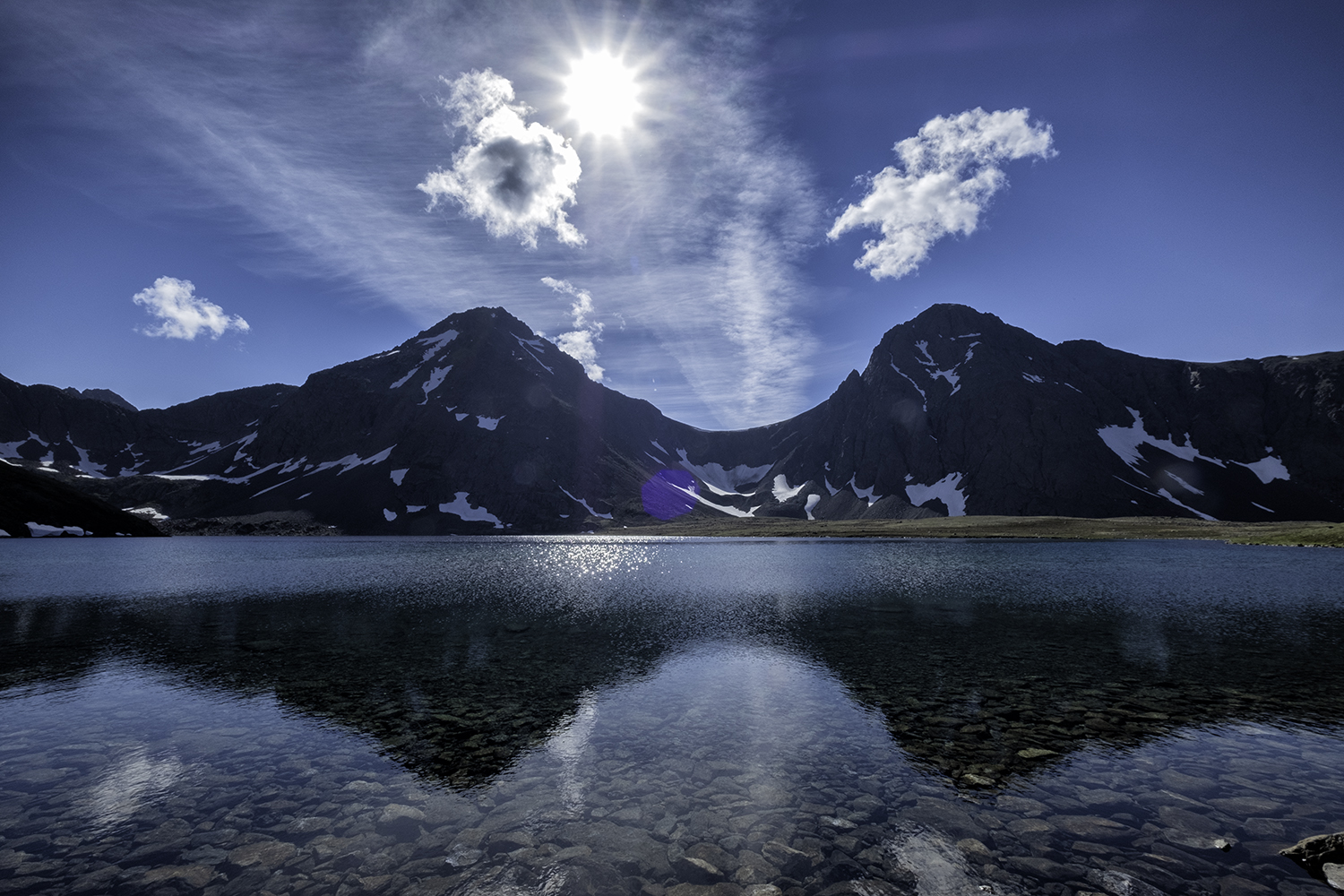 Rabbit Lake, Anchorage, Alaska, July Afternoon
