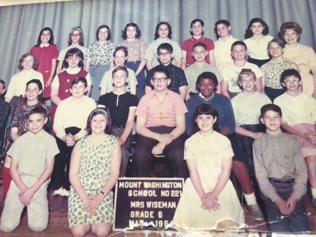 Mrs. Wiseman's 6th grade in 1964