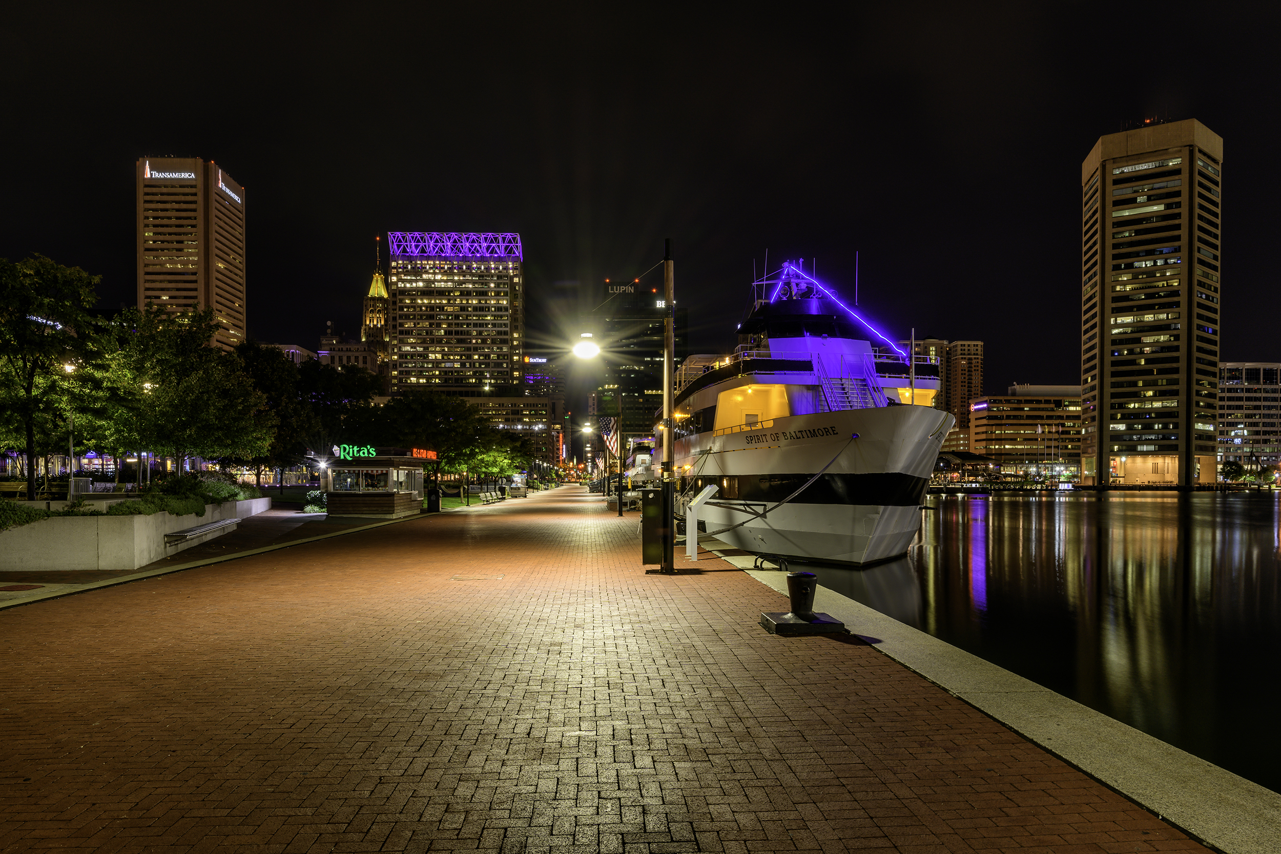 Baltimore Harbor, October Morning