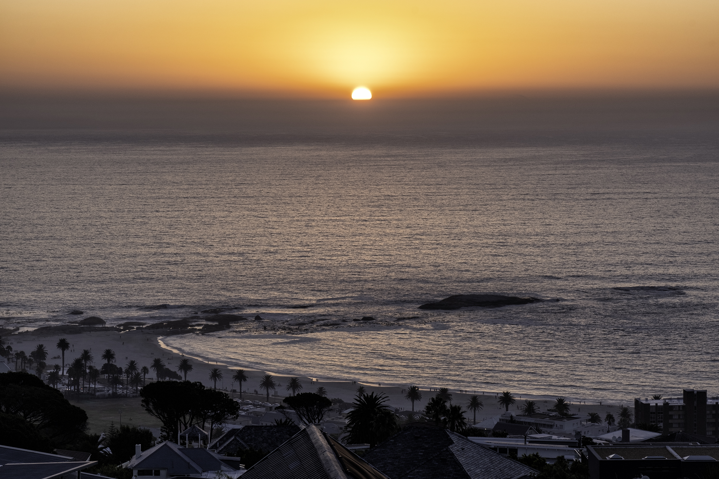 Camps Bay, Cape Town, SA, February Evening
