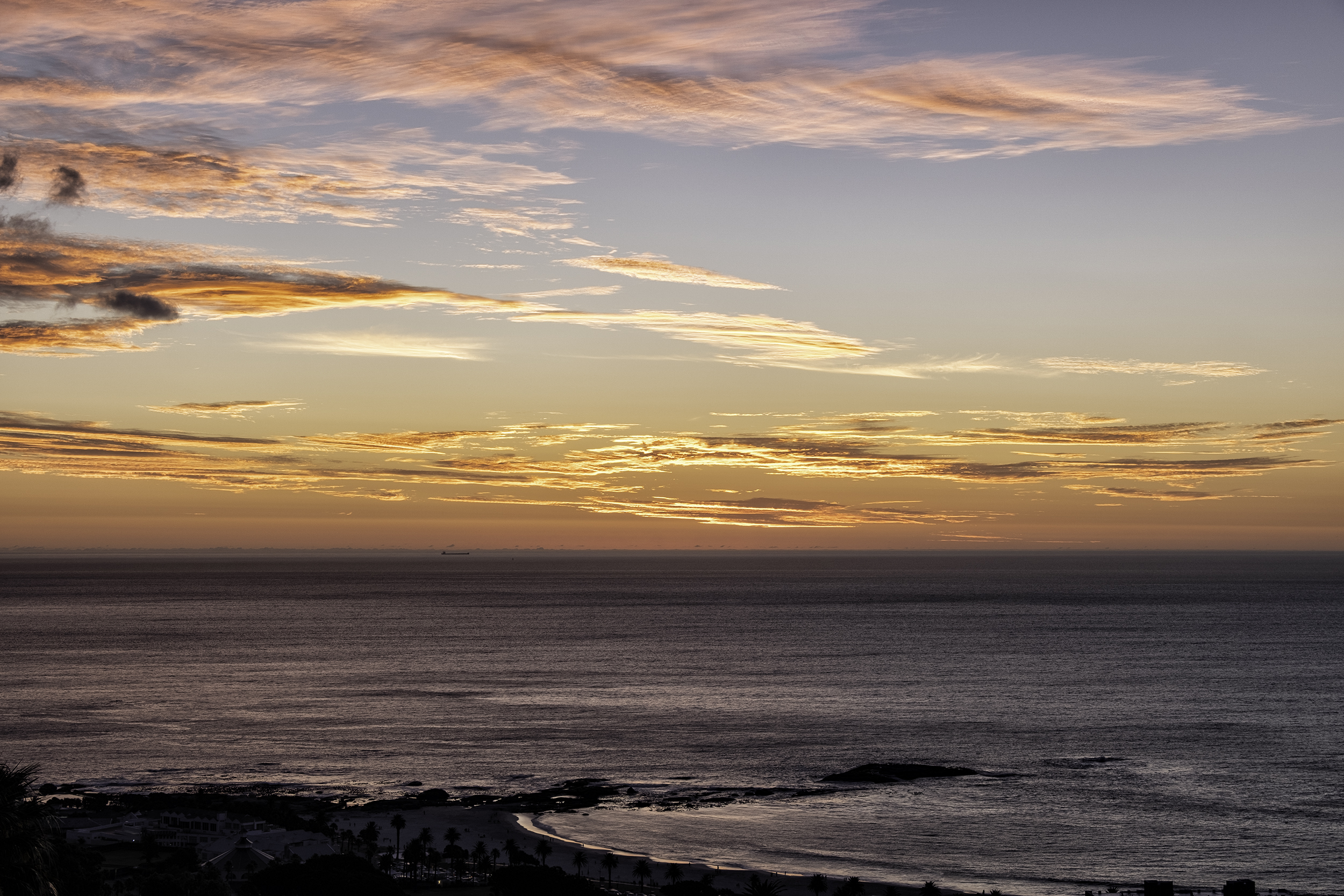 Camps Bay, Cape Town, SA, February Evening