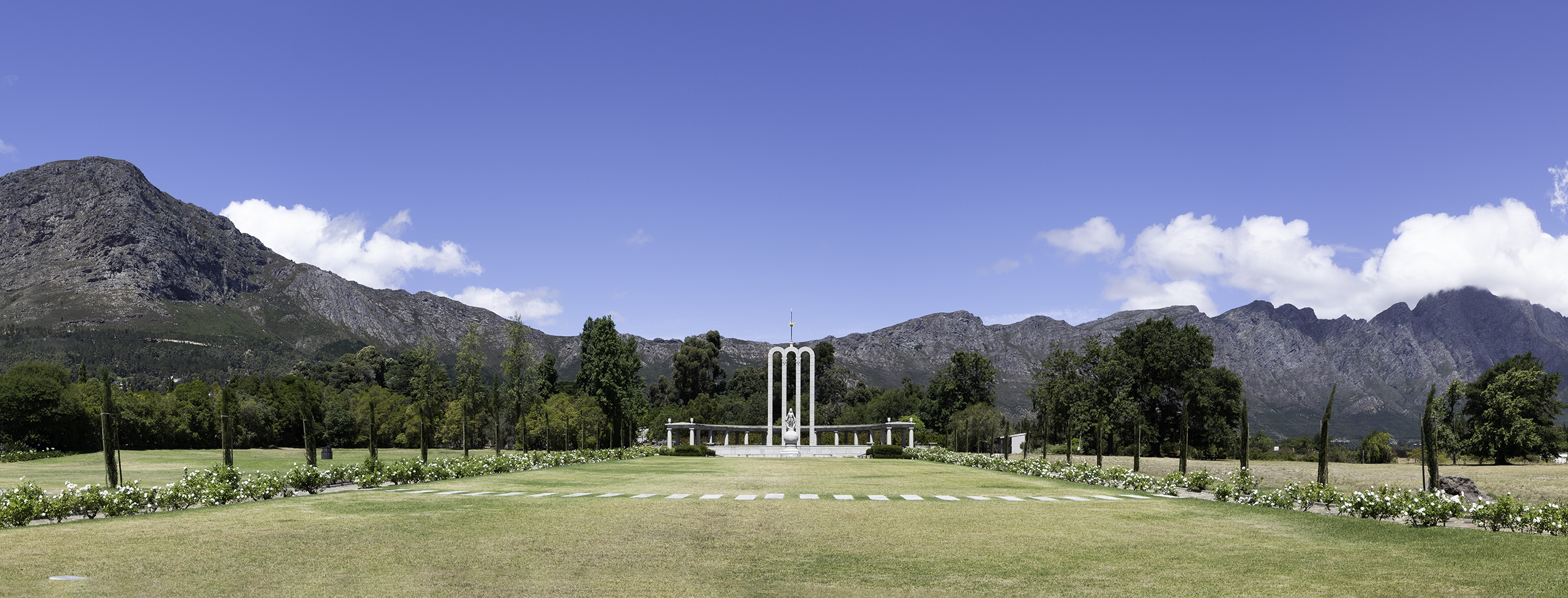 Huguenot Memorial, Franchhoek, SA, February Afternoon