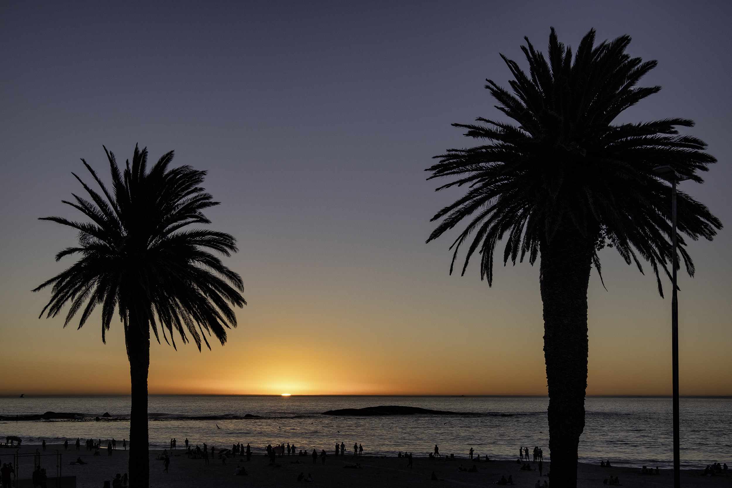 Camps Bay Sunset, Cape Town, SA
