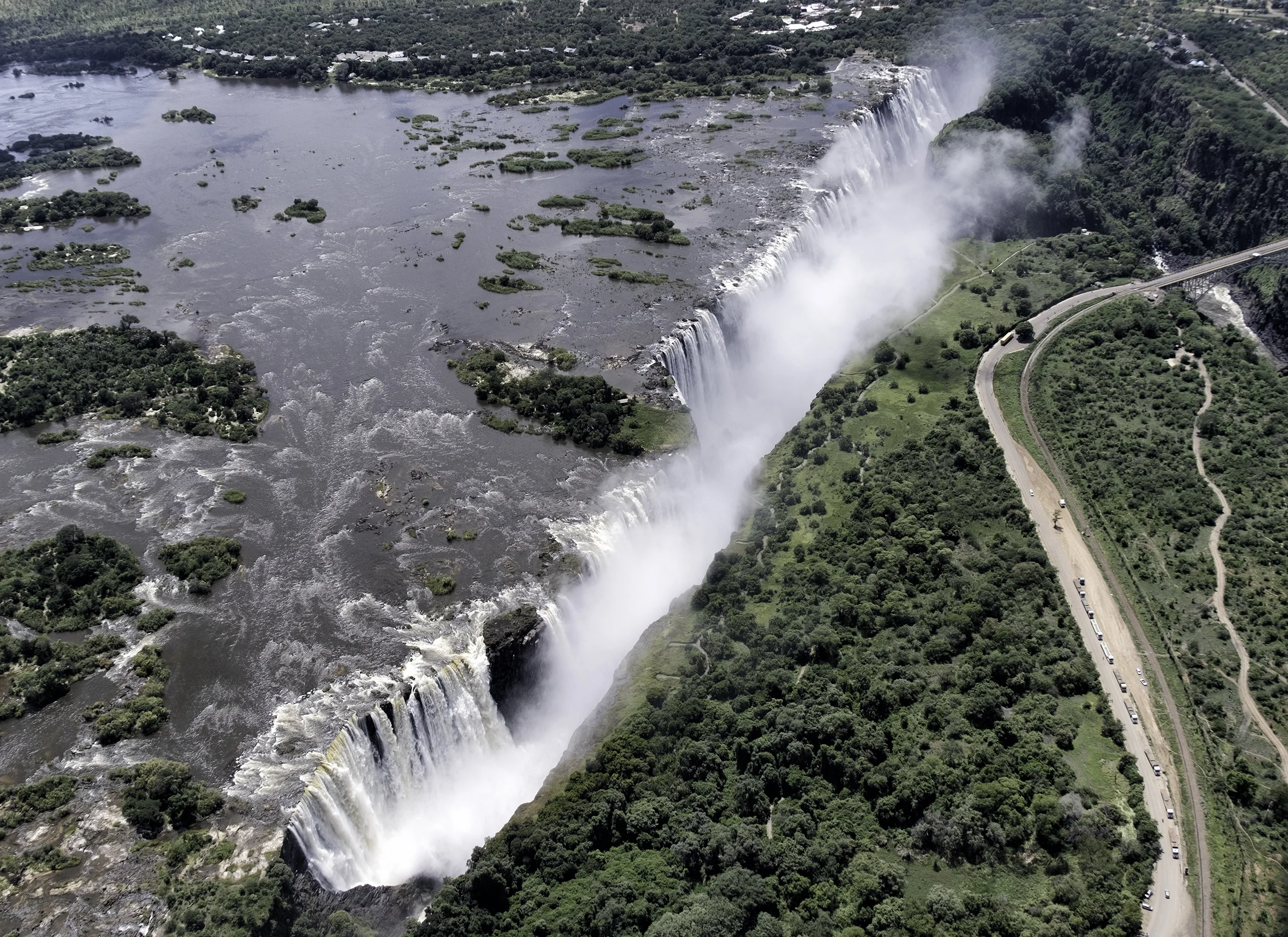 Victoria Falls, Zimbabwe and Zambia, February Morning