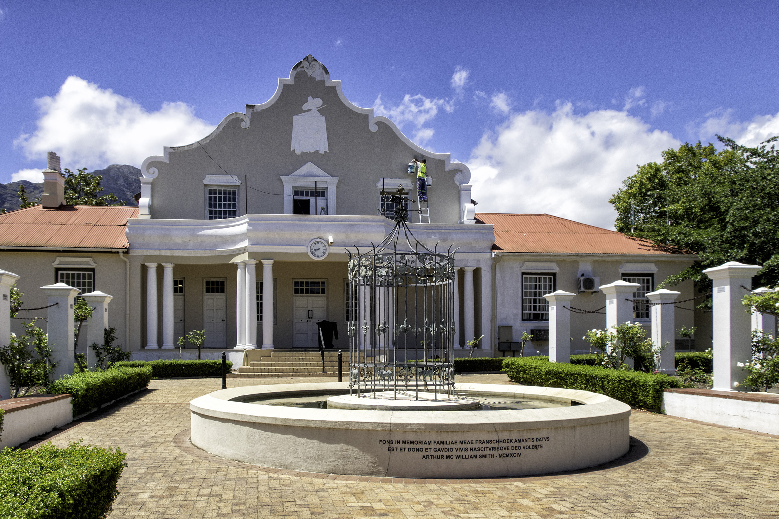 Franschhoek Town Hall, February Afternoon