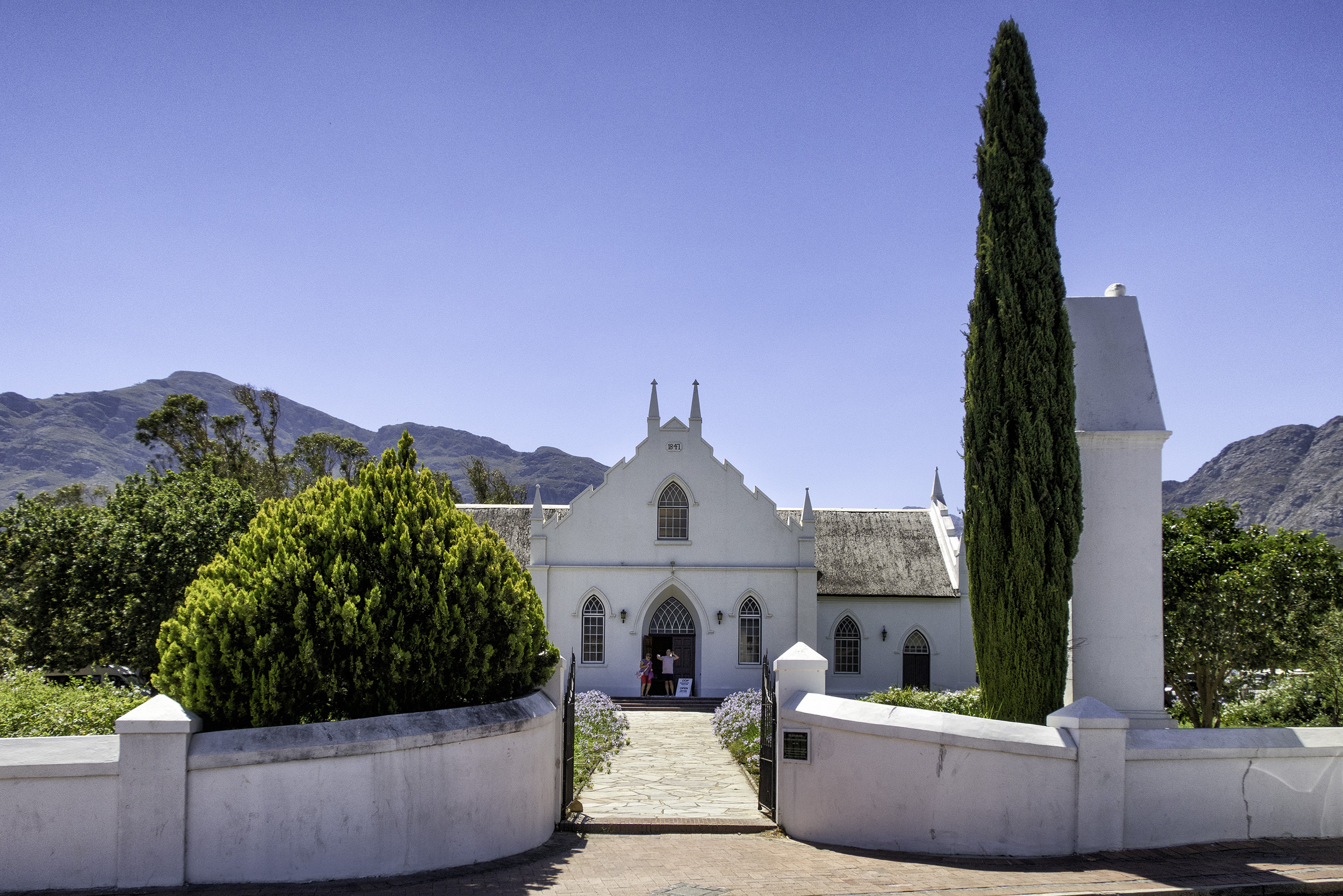 Franschhoek, SA, February Afternoon