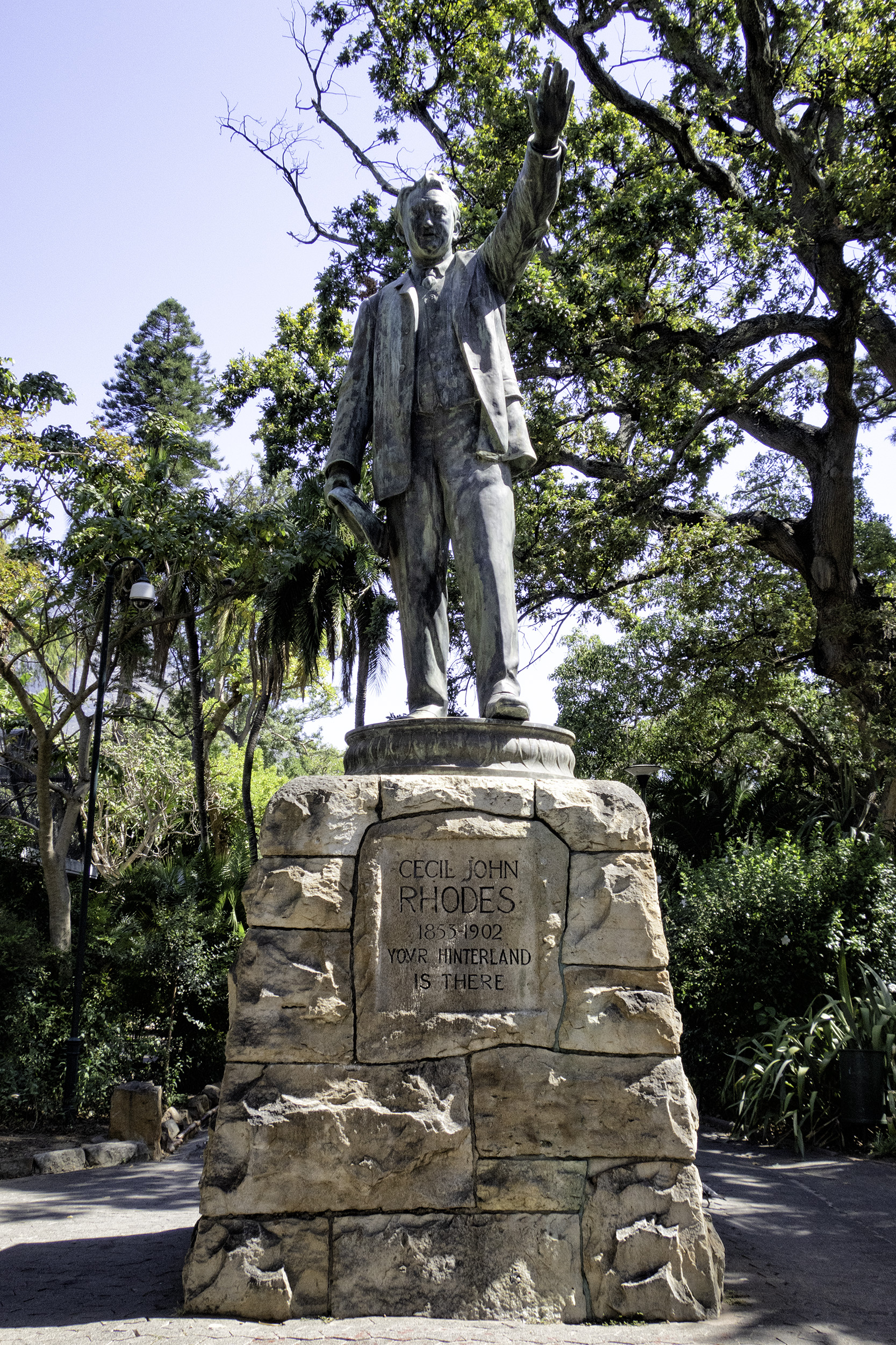 Rhodes Statue, Company's Garden, Cape Town